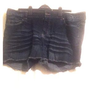 Dark Rinse F21 Blue Jean Shorts